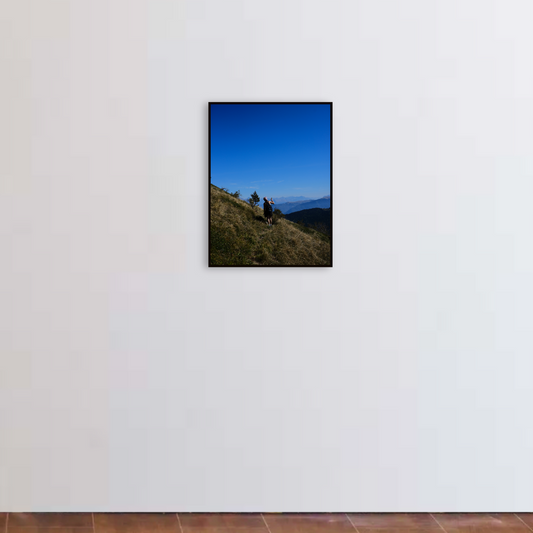 Lisa dans la mer du nuages, Grenoble